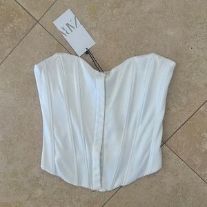 Zara Strapless Corset Top
